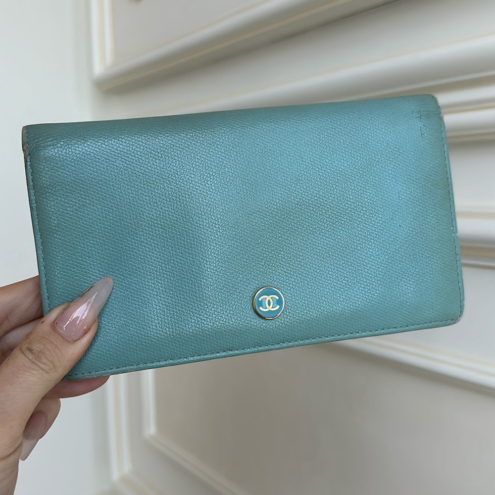 Tiffany Blue Chanel Wallet